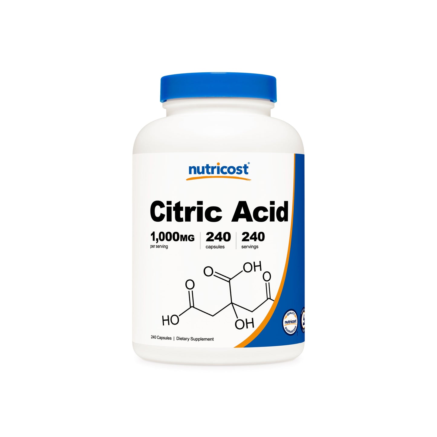Nutricost Citric Acid Capsules