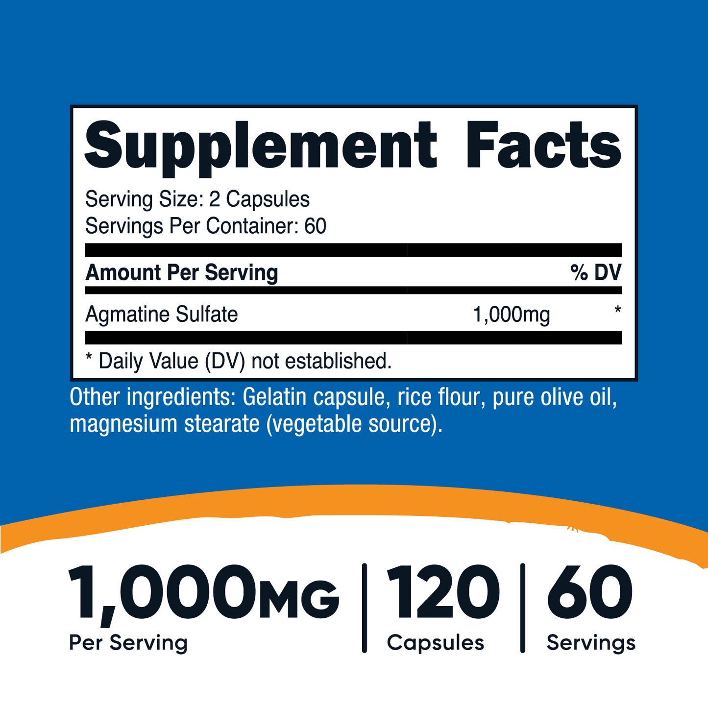 Nutricost Agmatine Sulfate Capsules
