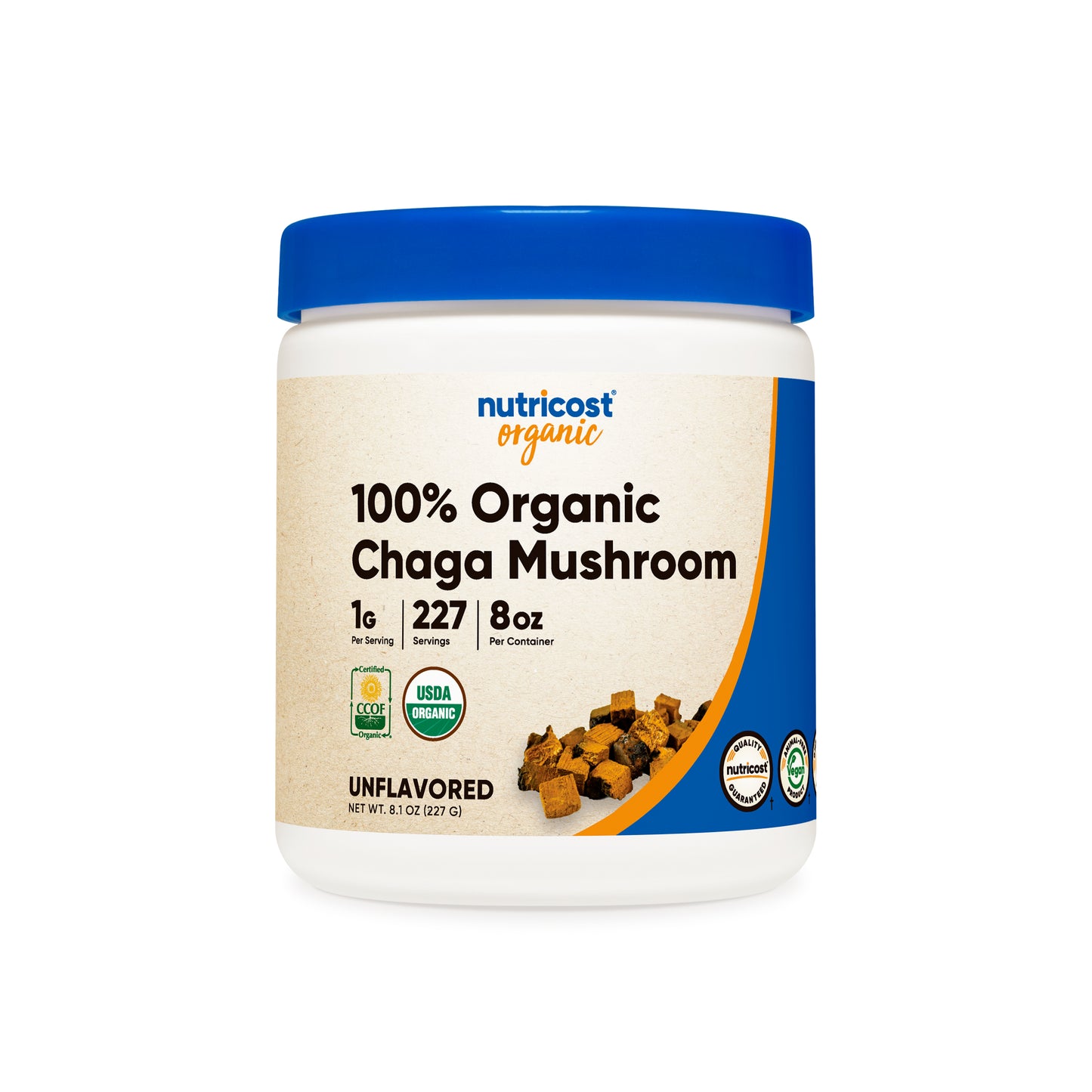 Nutricost Organic Chaga Mushroom Powder