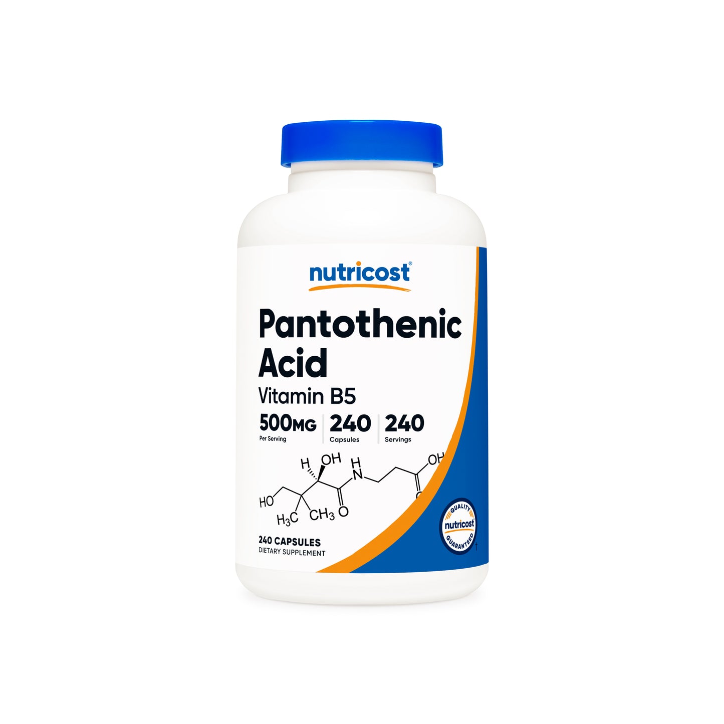 Nutricost Vitamin B5 Pantothenic Acid Capsules
