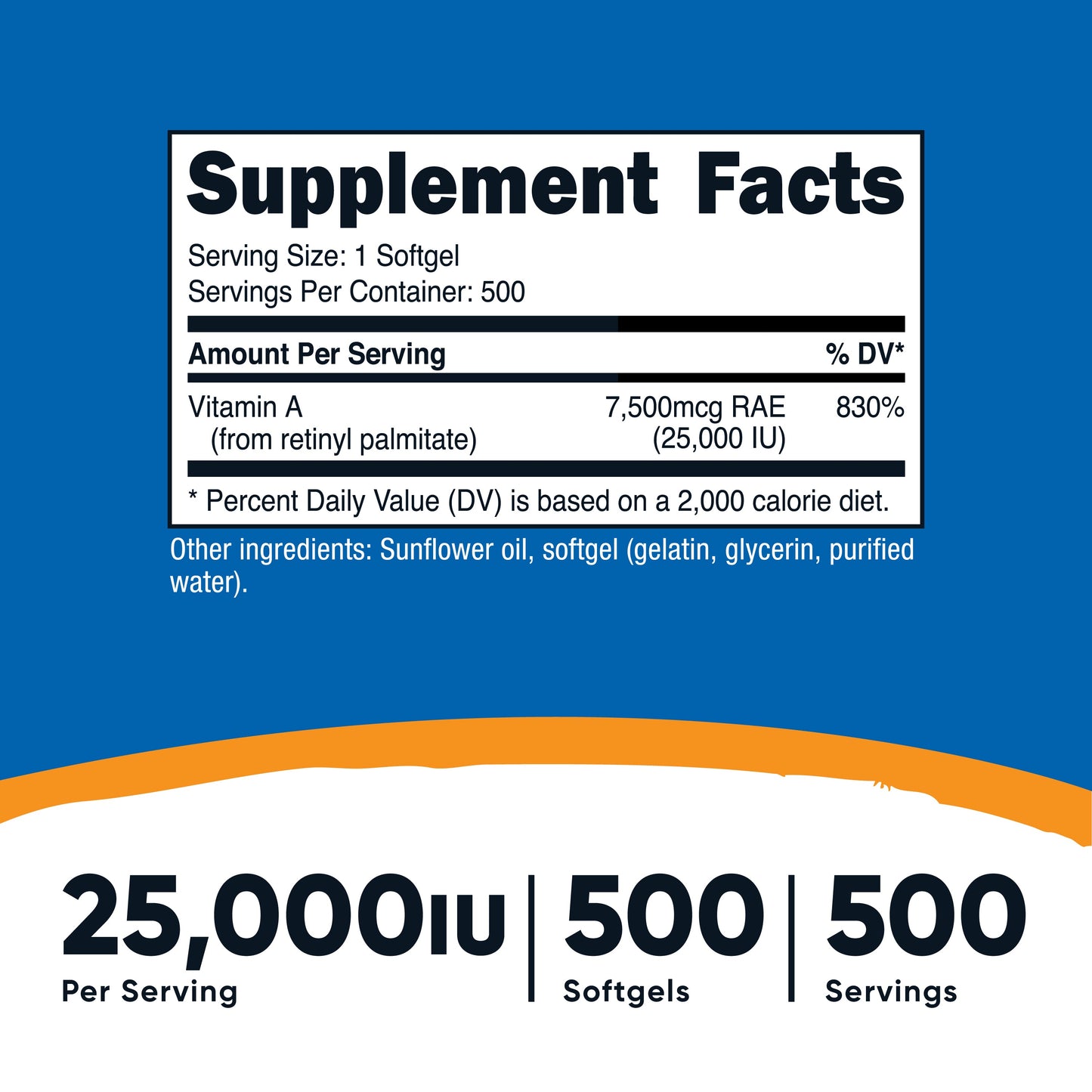 Nutricost Vitamin A Softgels