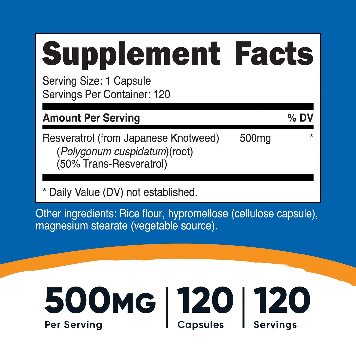 Nutricost Resveratrol Capsules