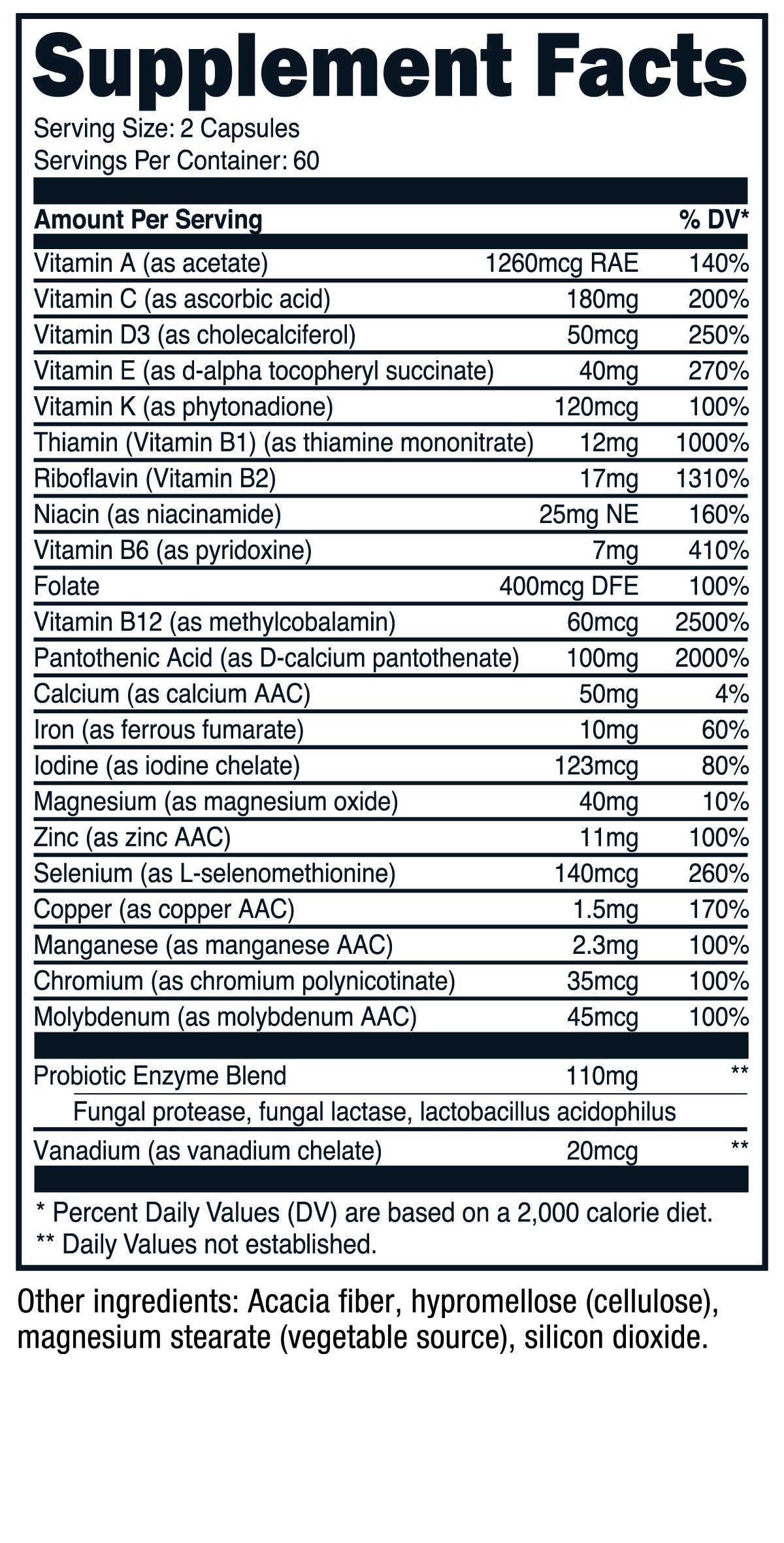 Nutricost Multivitamin Capsules