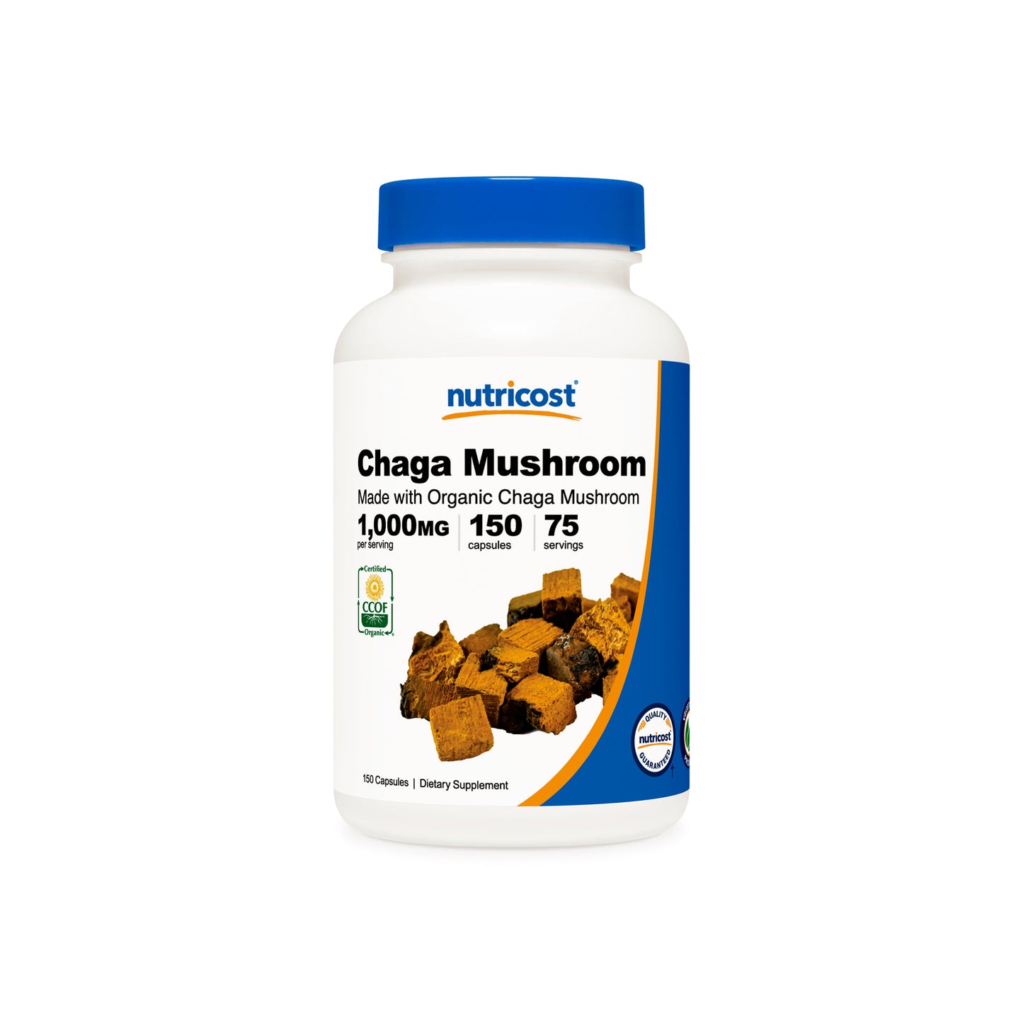 Nutricost Organic Chaga Mushroom Capsules