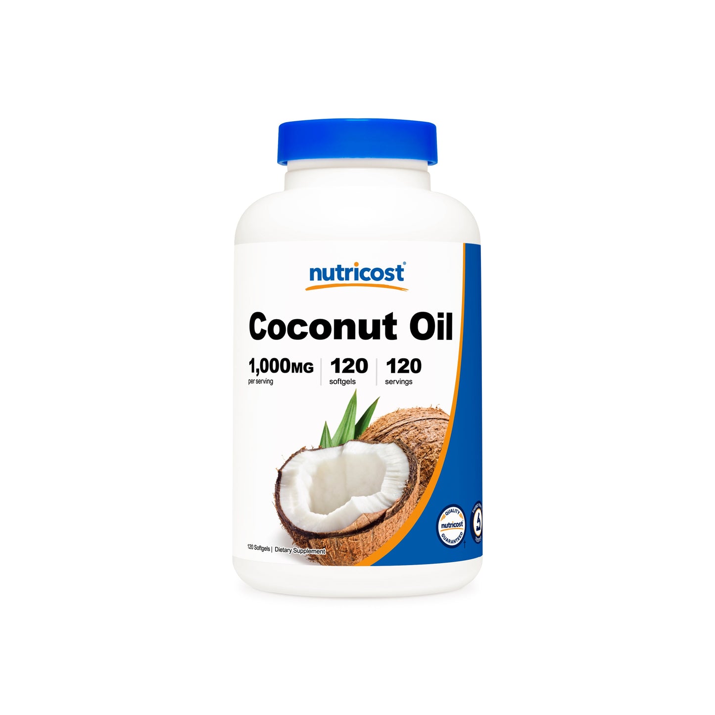 Nutricost Coconut Oil Softgels
