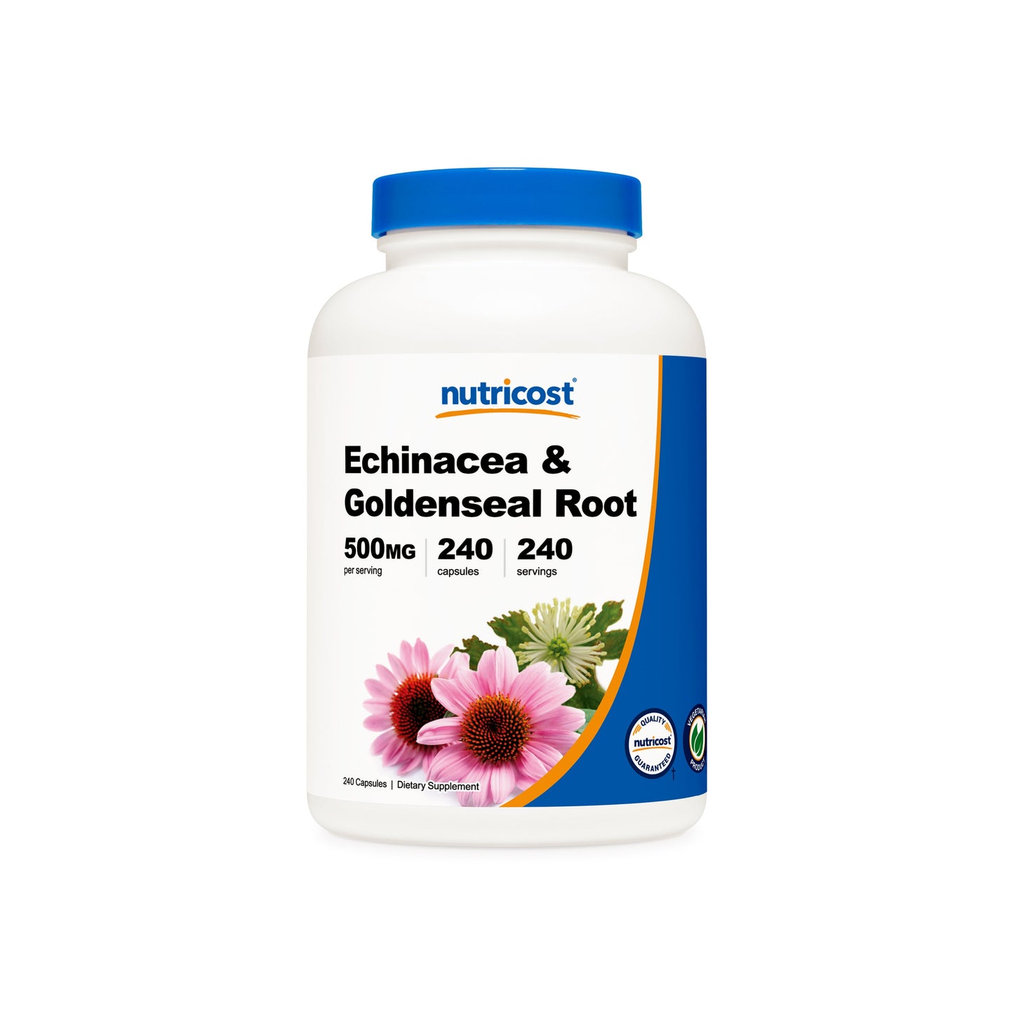 Nutricost Echinacea & Goldenseal Root Capsules