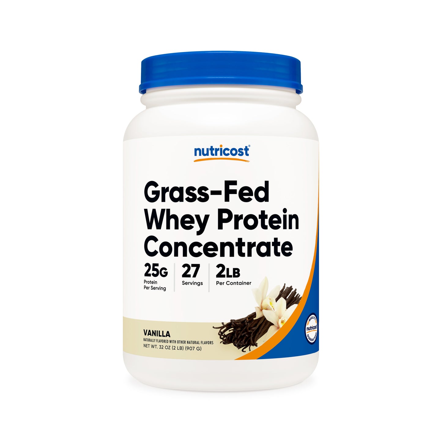 Nutricost Grass-Fed Whey Protein Concentrate Powder