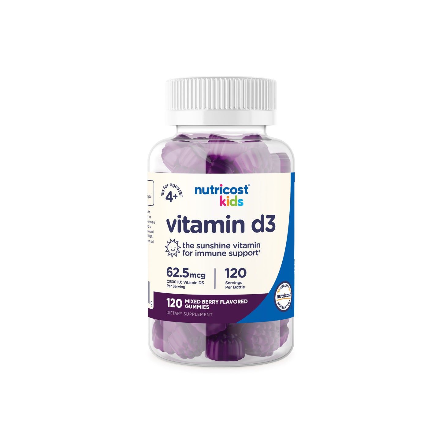 Nutricost Kids Vitamin D3 Gummies