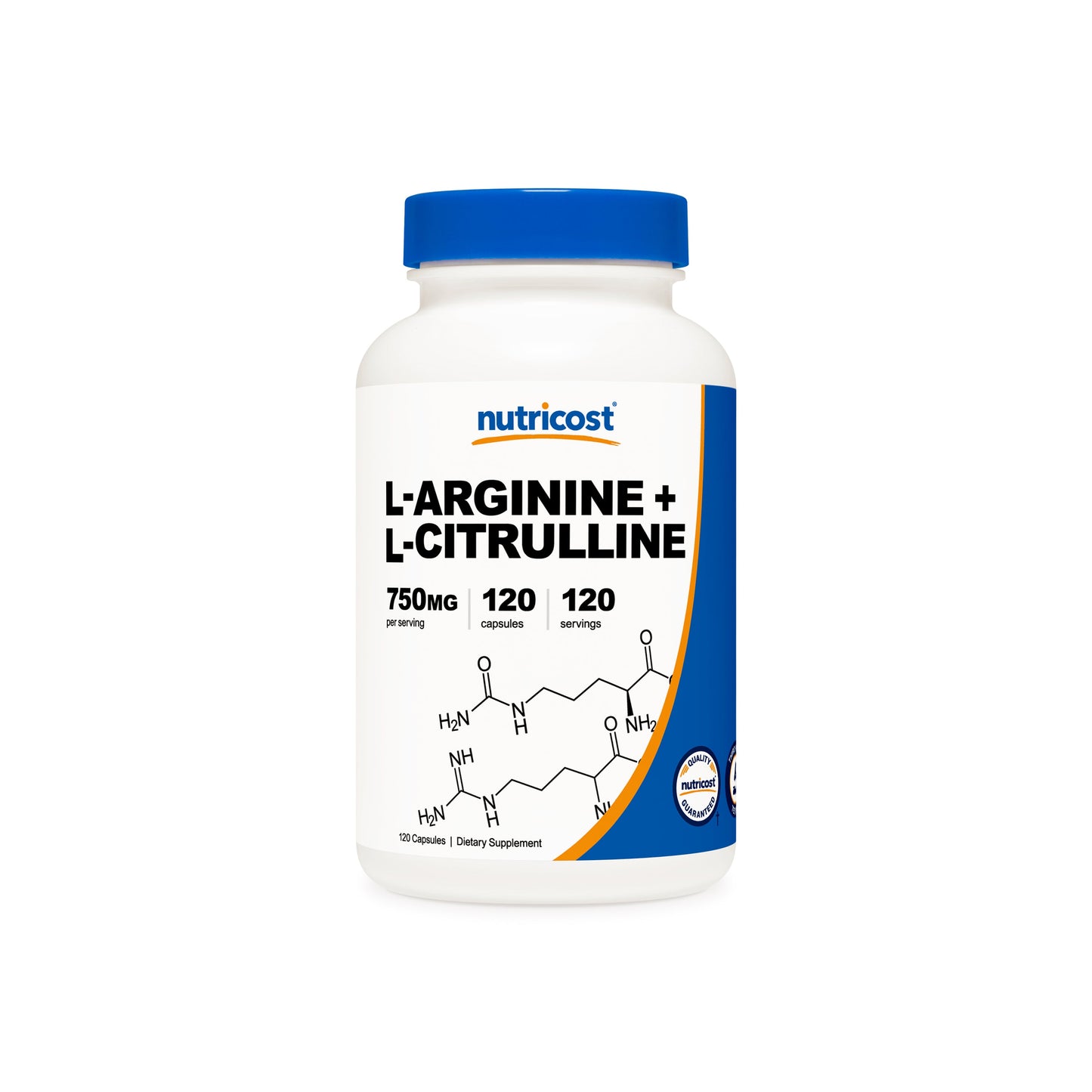 Nutricost L-Arginine L-Citrulline Complex Capsules