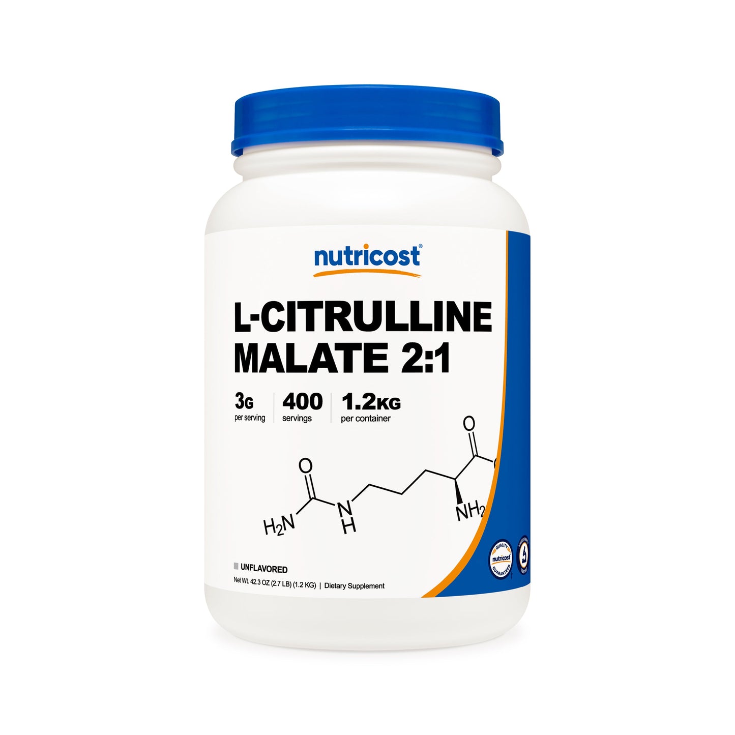 Nutricost L-Citrulline Malate (2:1) Unflavored Powder
