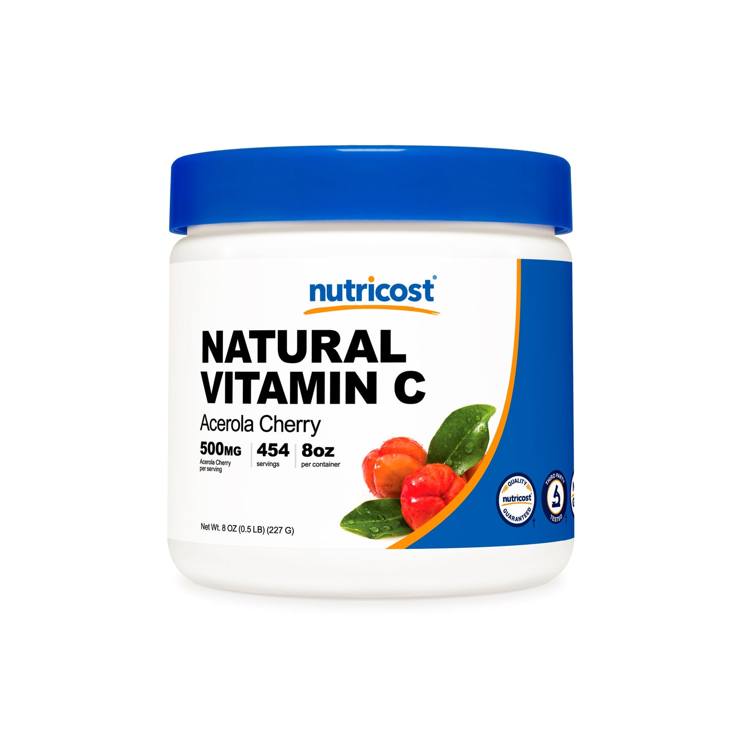 Nutricost Natural Vitamin C (Acerola Cherry) Powder