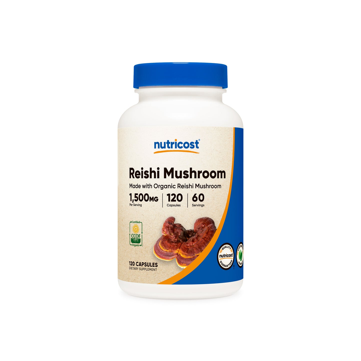 Nutricost Organic Reishi Mushroom Capsules