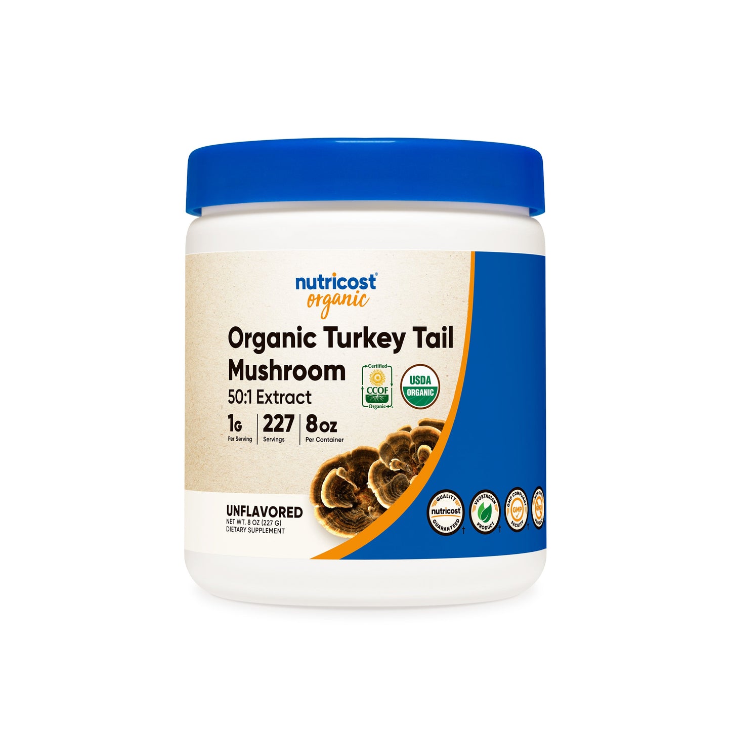 Nutricost Organic Turkey Tail Mushroom Powder