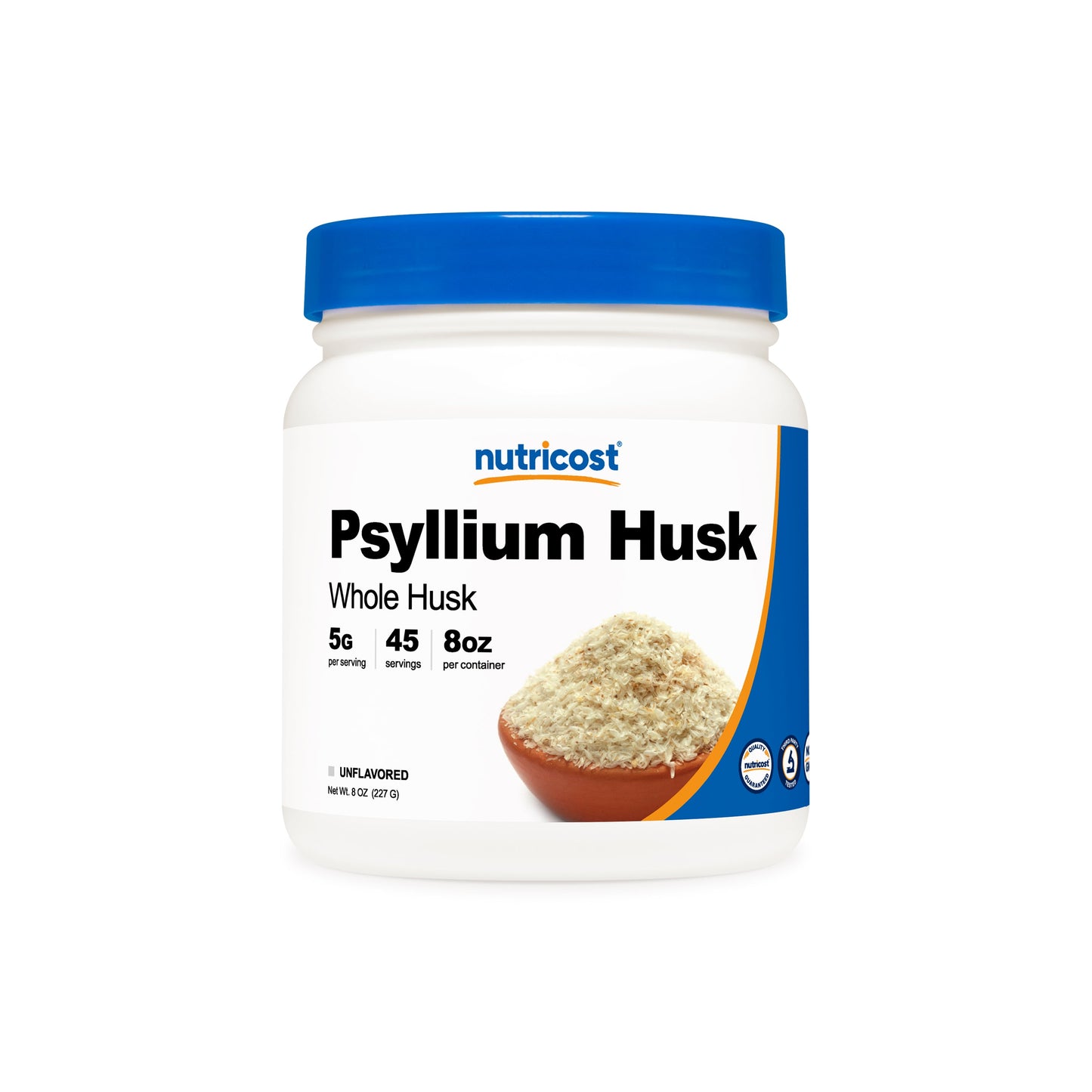 Nutricost Psyllium Husk (Whole Husk) Powder