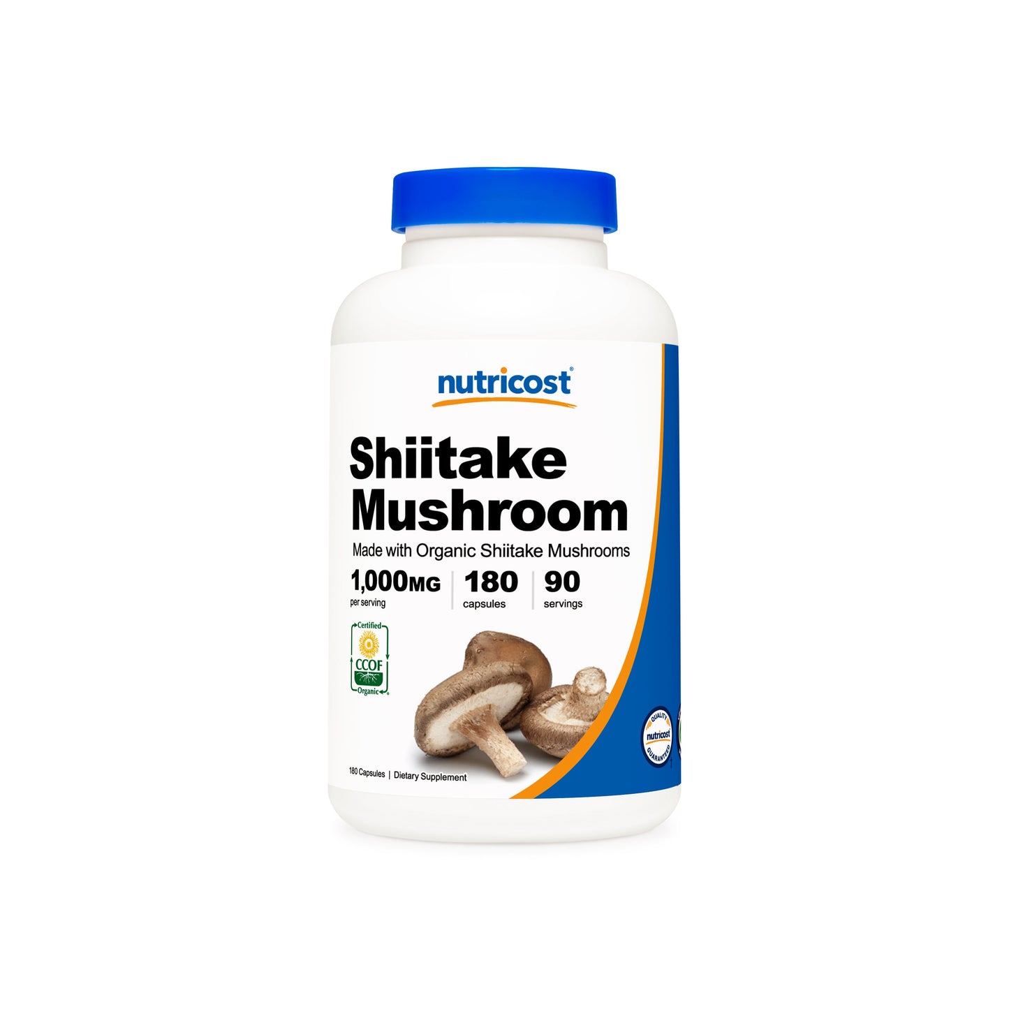 Nutricost Organic Shiitake Mushroom Capsules
