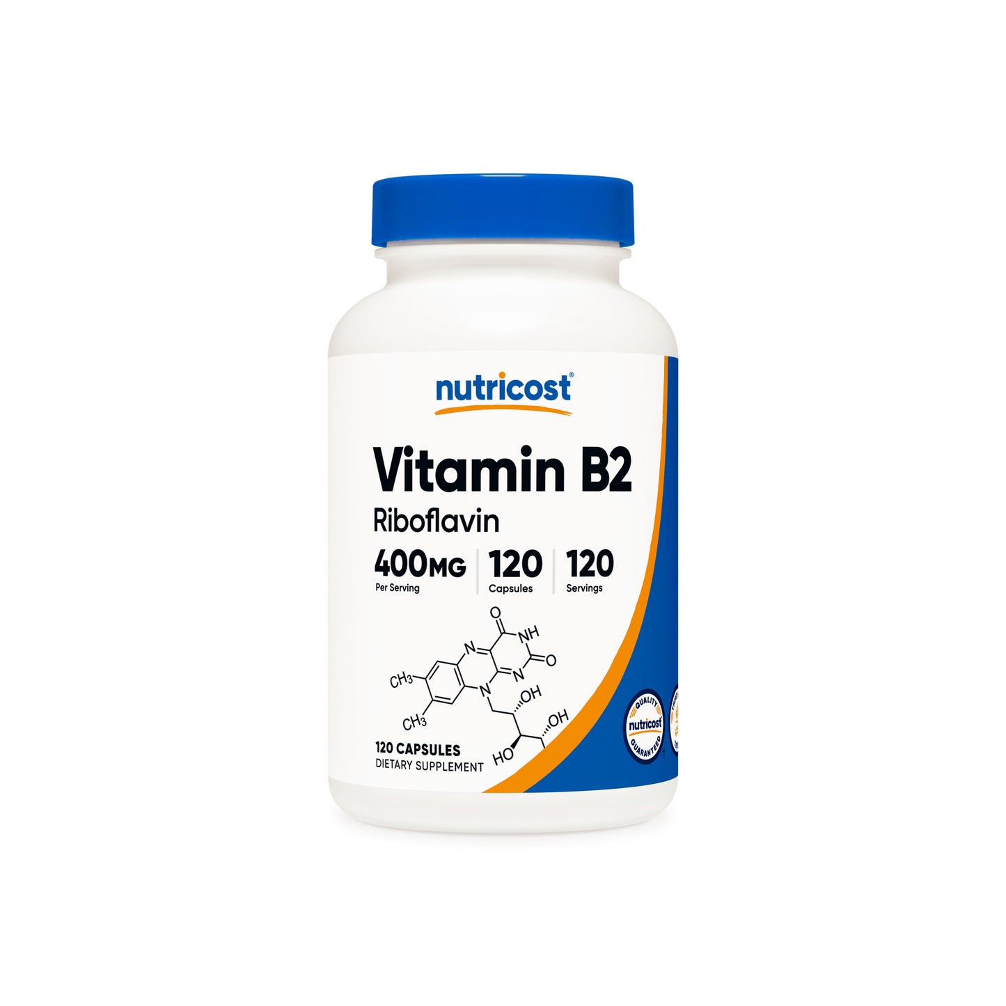 Nutricost Vitamin B2 Riboflavin Capsules