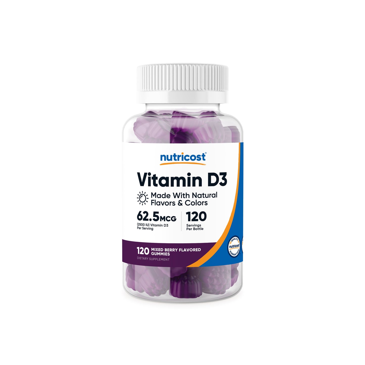 Nutricost Vitamin D3 Gummies (2,500iu)