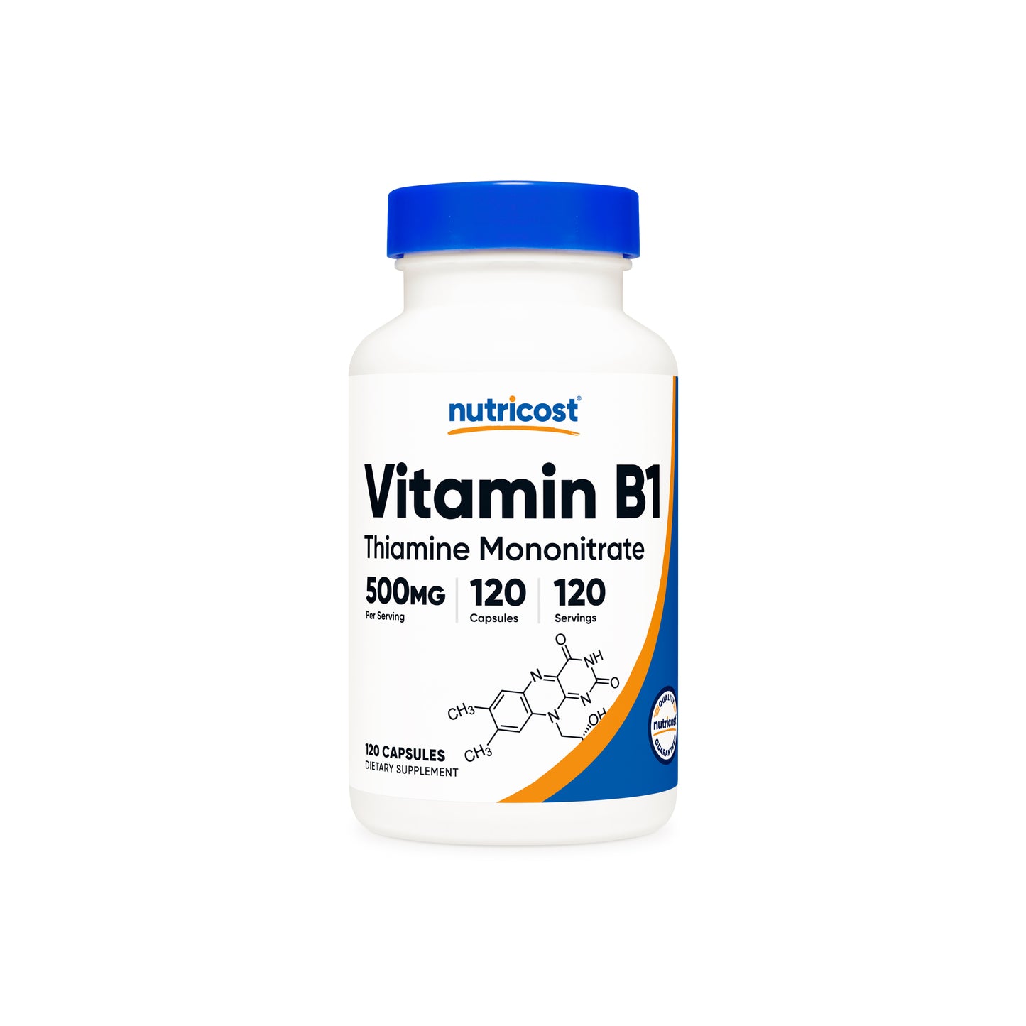 Nutricost Vitamin B1 (Thiamine) Capsules