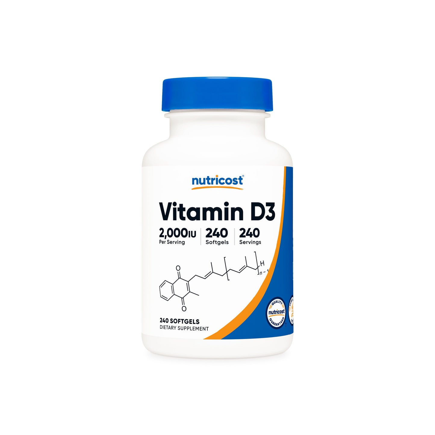 Nutricost Vitamin D3 Softgels