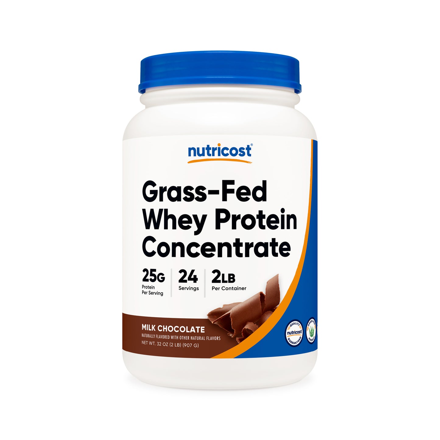 Nutricost Grass-Fed Whey Protein Concentrate Powder