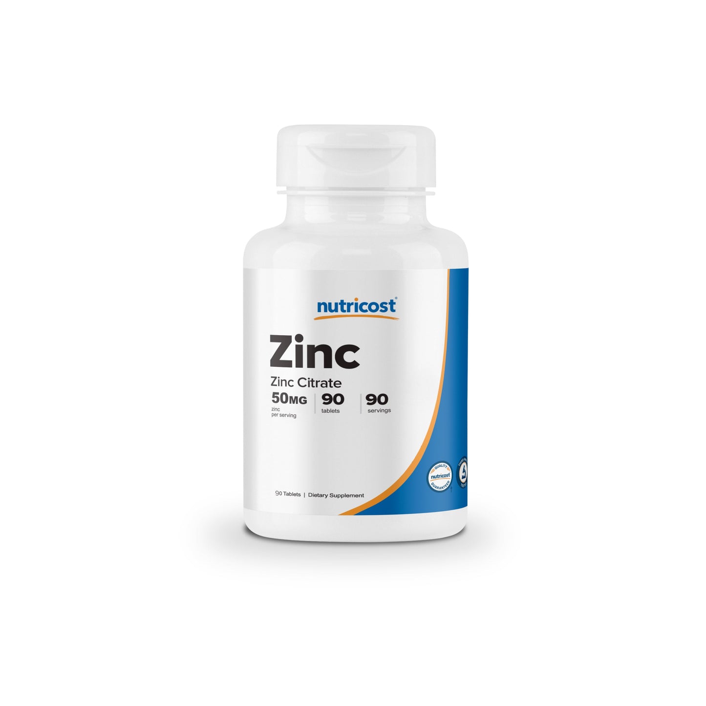 Nutricost Zinc (Zinc Citrate) Tablets